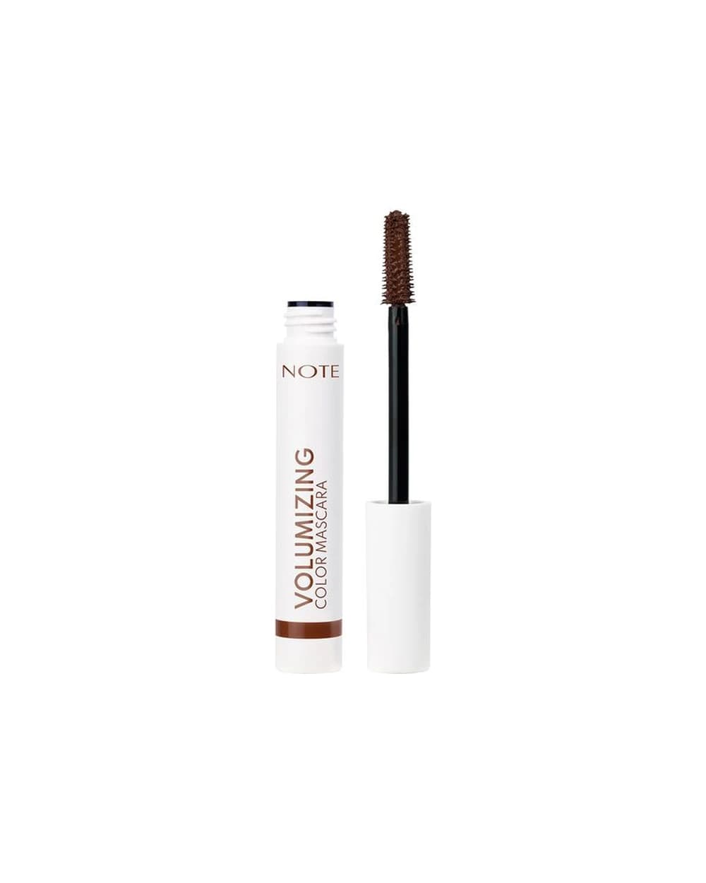 ریمل رنگی حجم دهنده قهوه ای نوت مدل Volumizing Color Mascara