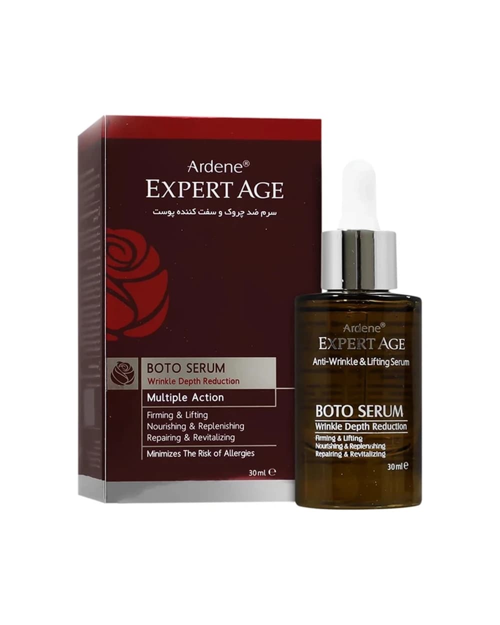 سرم ضد چروک و سفت کننده پوست آردن Boto Serum Expert Age