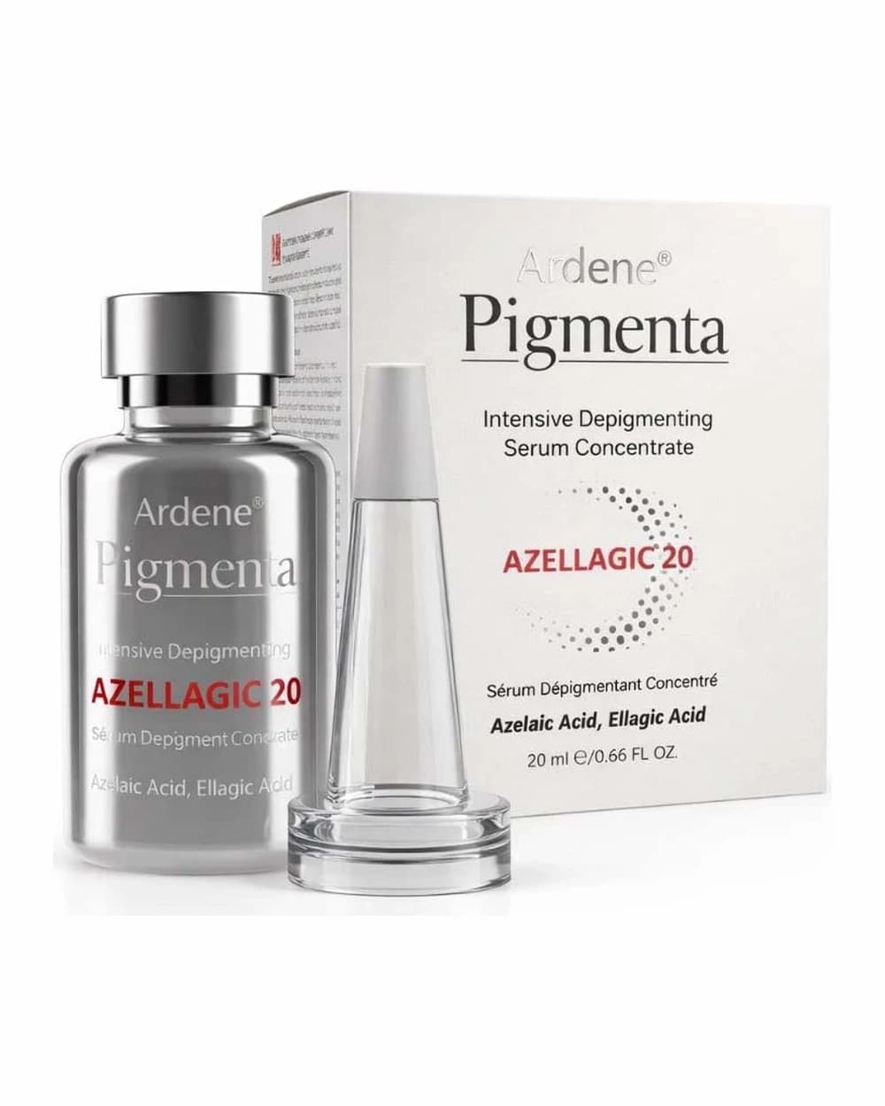 سرم کنسانتره ضدلک و روشن کننده پوست آردن پیگمنتا مدل Azellagic 20