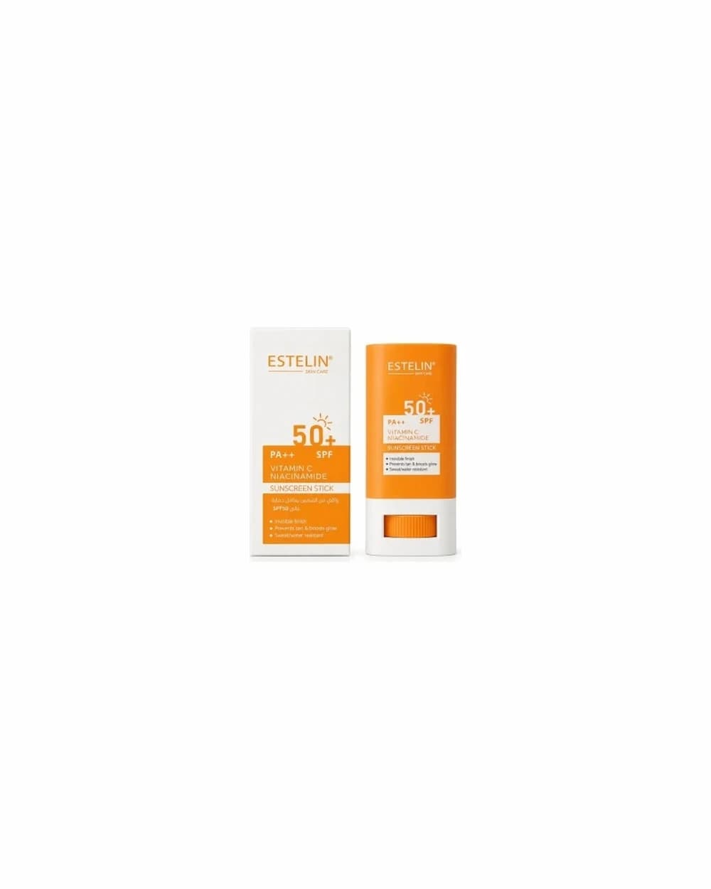 ضد آفتاب استیکیSpf 50+ روشن کننده ویتامین C و نیاسینامید استلین