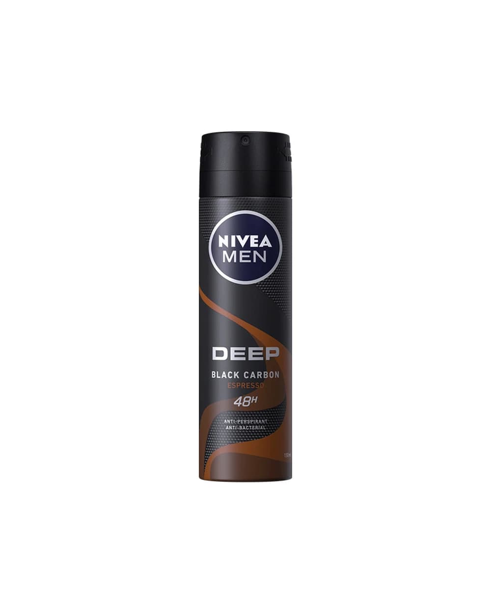اسپری ضد تعریق 48 ساعته مردانه سری Deep  نیوآ مدل Black Carbon Espresso