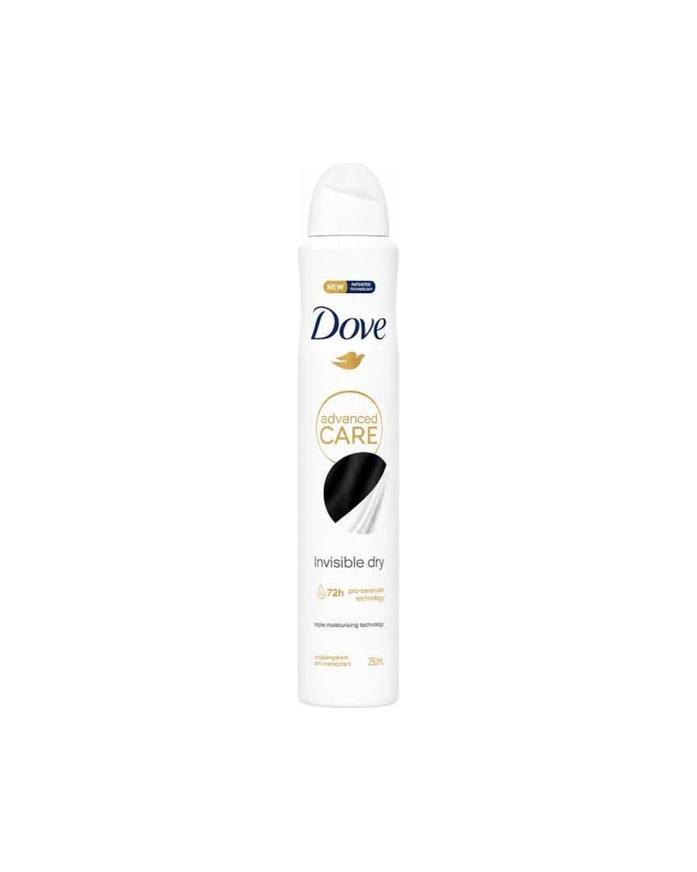 اسپری ضد تعریق 72 ساعته داو  مدل Invisible dry Advance Care