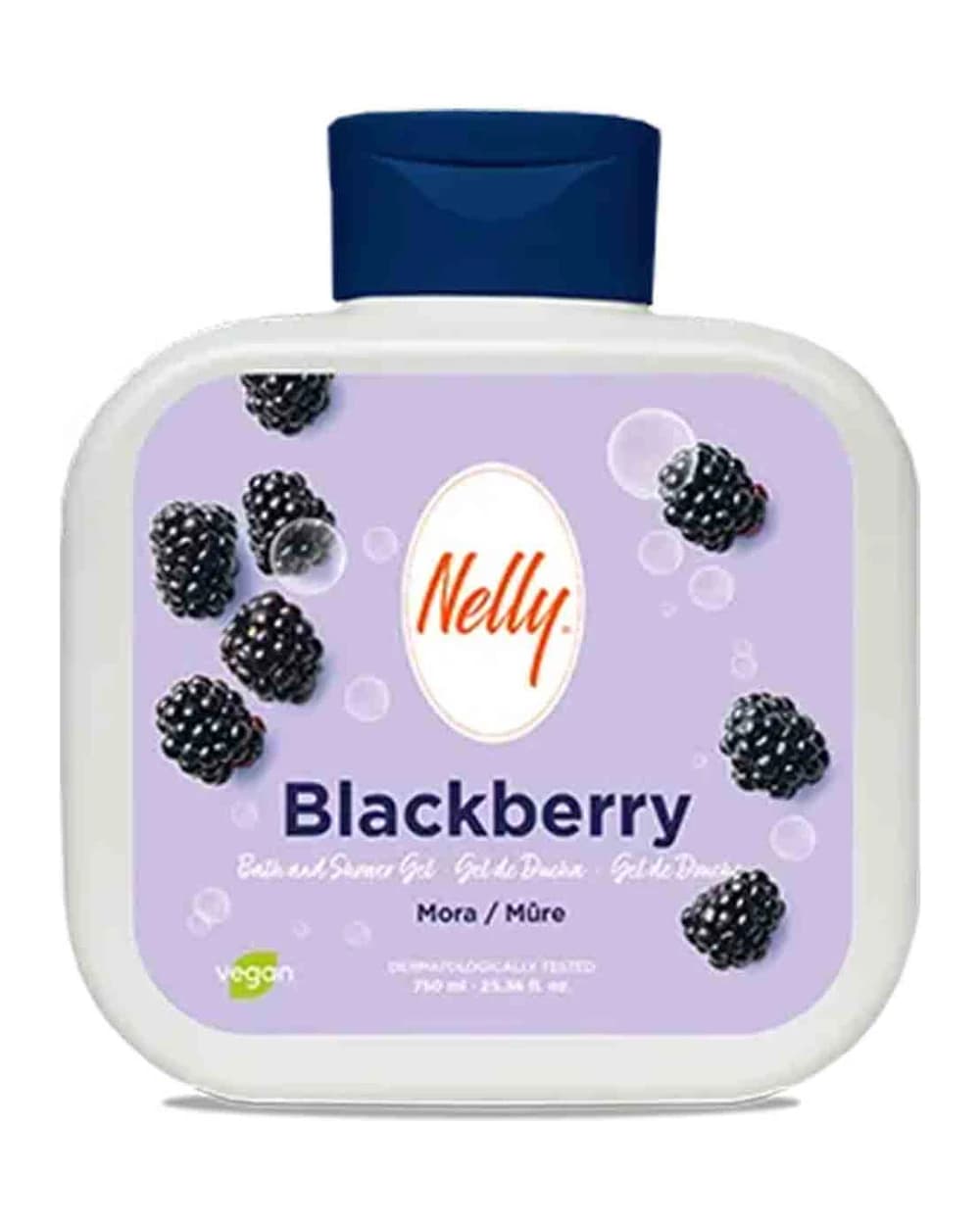 شامپو بدن با رایحه شاه توت نلی مدلBlackberry