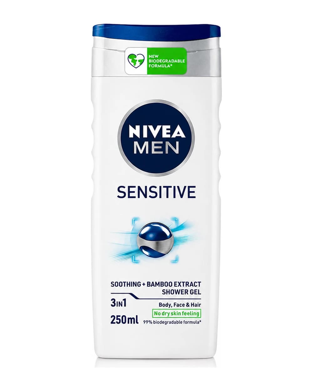 شامپو سر و بدن مردانه نیوآ مدل Sensitive 3in1