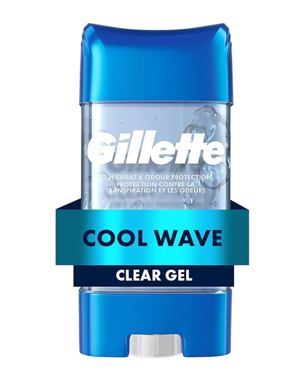 مام استیک ضد تعریق ژلی 72 ساعته مردانه ژیلت مدل Cool Wave (107 گرم)
