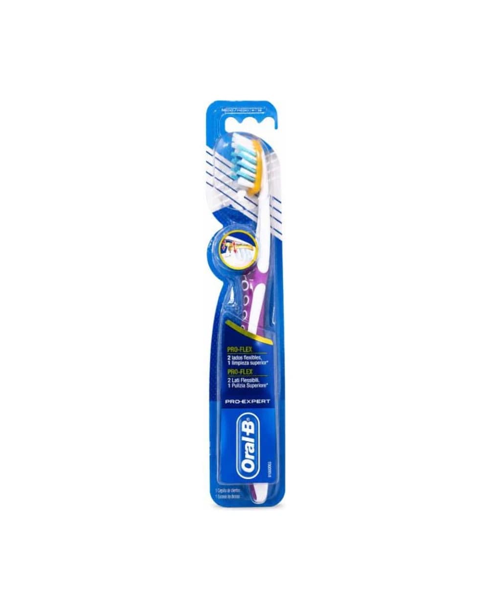 مسواک اورال بی مدل Pro Expert Pro Flex Medium