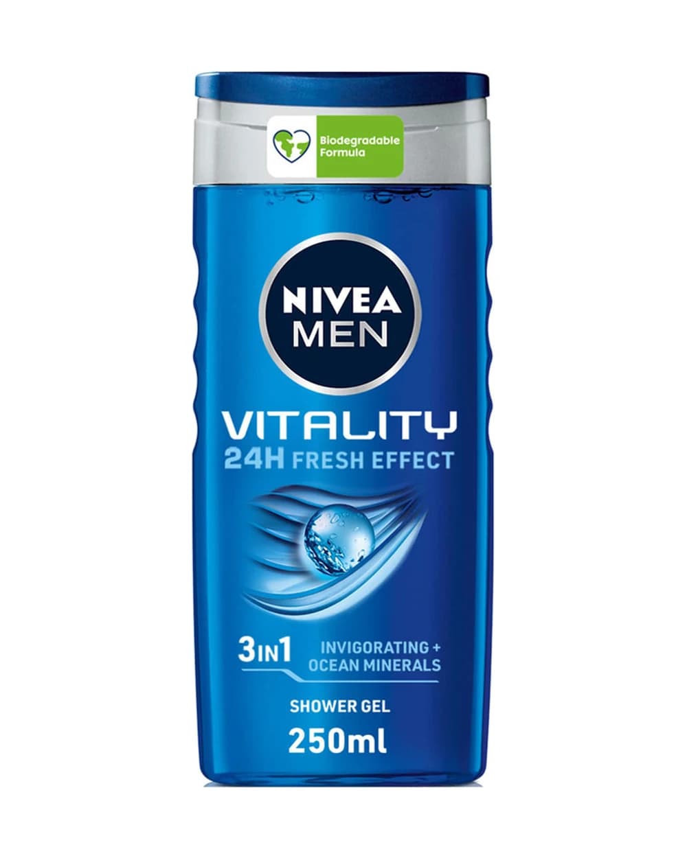 ژل شستشوی سه کاره مردانه نیوآ مدل Vitality