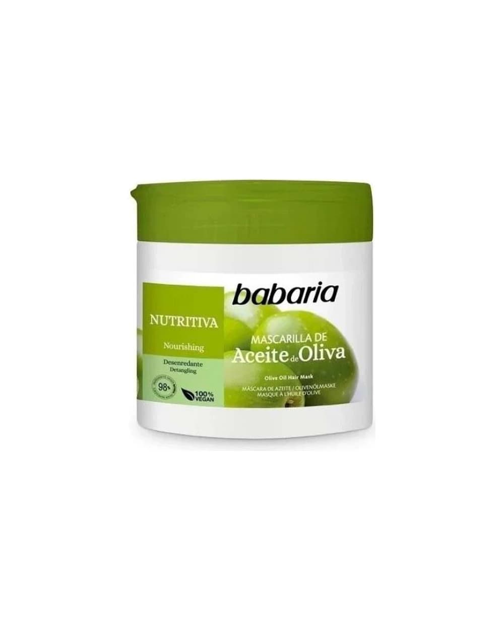 ماسک مو مغذی و نرم کننده حاوی عصاره روغن زیتون باباریا مدل Aceite De Oliva