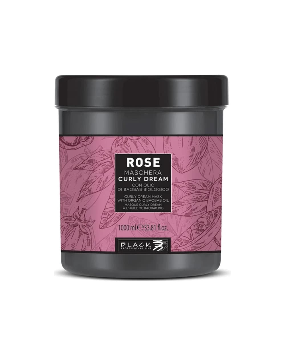 ماسک موی فر بلک پروفشنال لاین مدل Rose