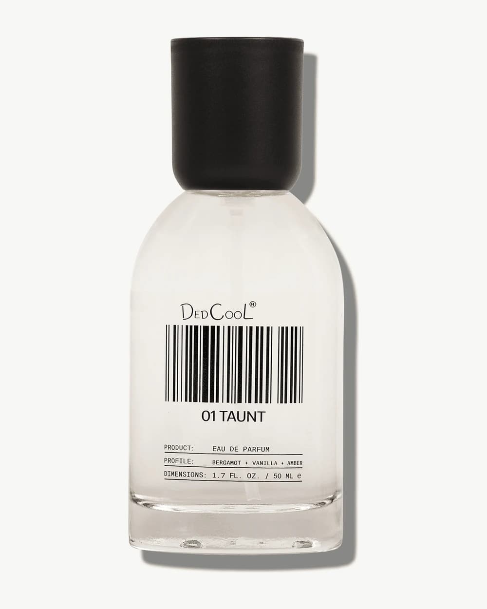 Fragrance 01 Taunt: Bergamot/Amber/Vanilla