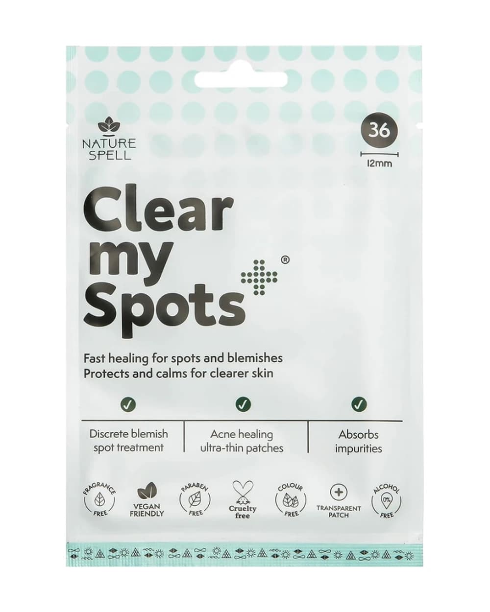 چسب ضد جوش نیچر اسپل Clear My Spots