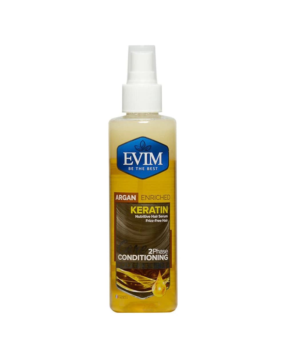 اسپری دو فاز محافظ حرارت مو حاوی روغن آرگان و کراتین ایویم 200ml