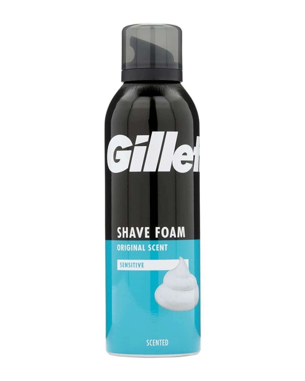 فوم اصلاح صورت ژیلت Original Scent پوست حساس 200ml