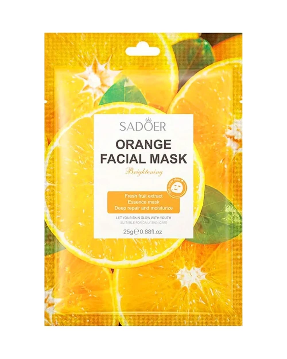 ماسک صورت سادور عصاره پرتقال 25gr