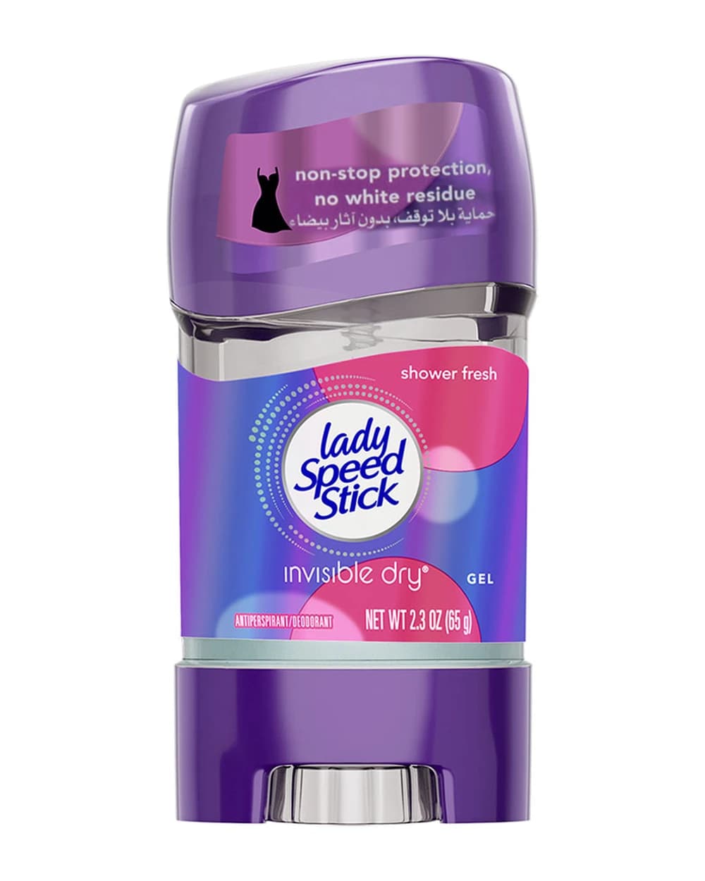 ژل شفاف ضد تعریق Invisible Dry Shower Fresh لیدی اسپید