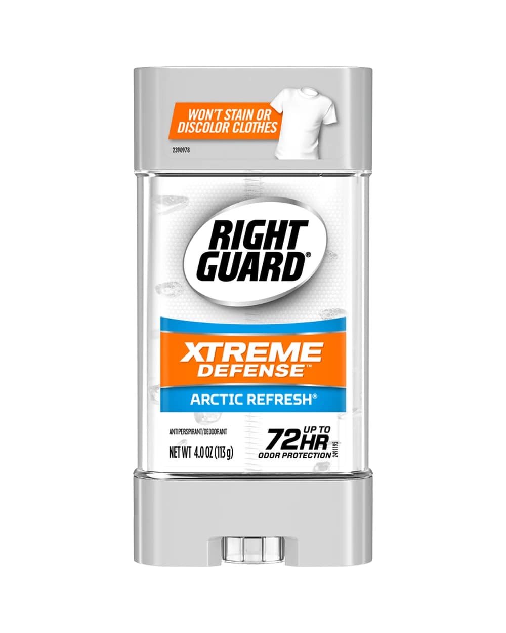 ژل شفاف ضد تعریق Xtreme Defence رایت گارد