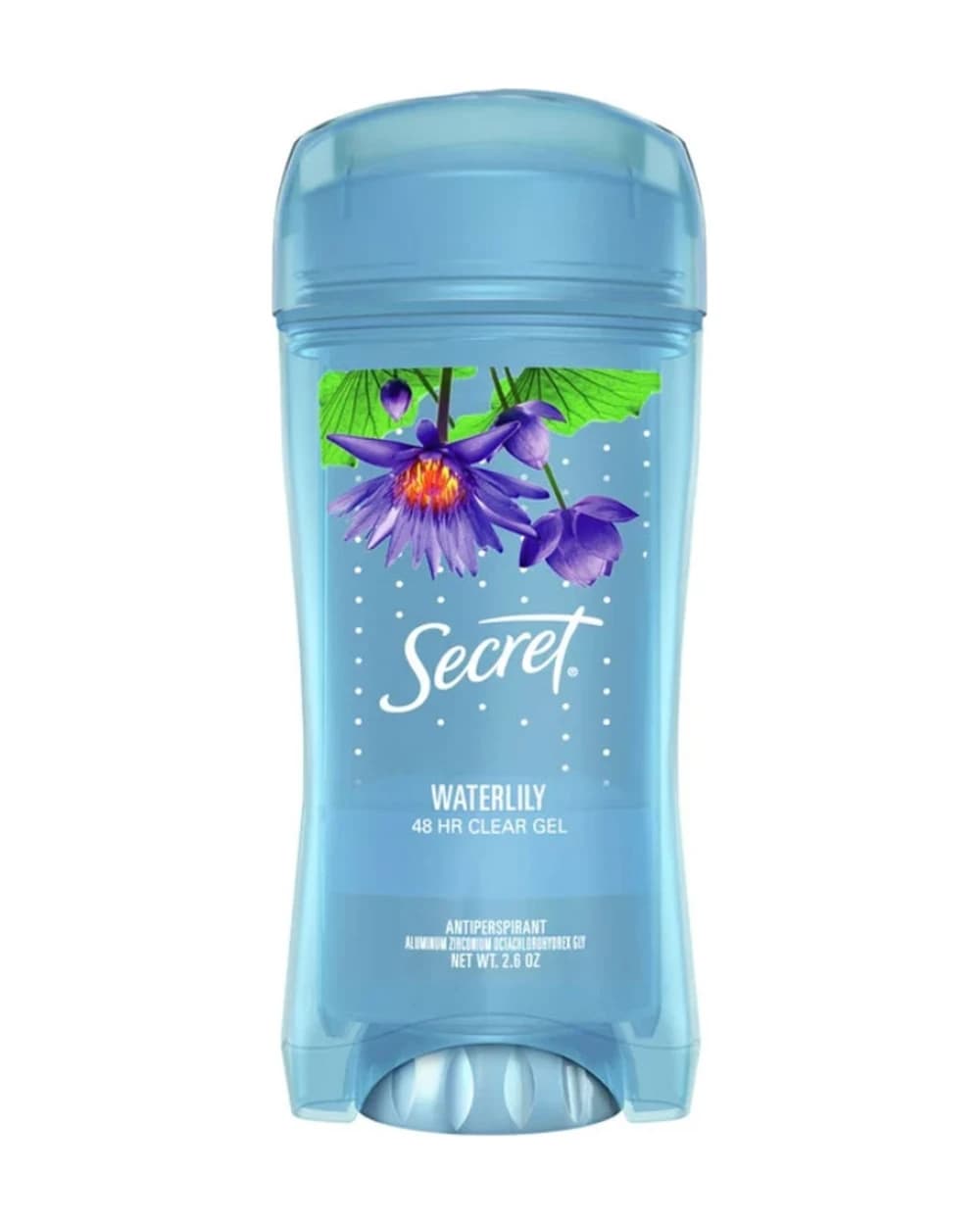 ژل شفاف ضد تعریق زنانه Waterlily سکرت 73gr