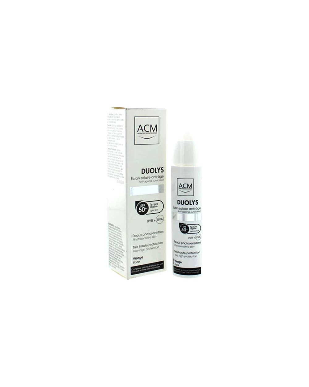کرم دالیس ضد چروک و ضد آفتاب SPF 50 ای سی ام