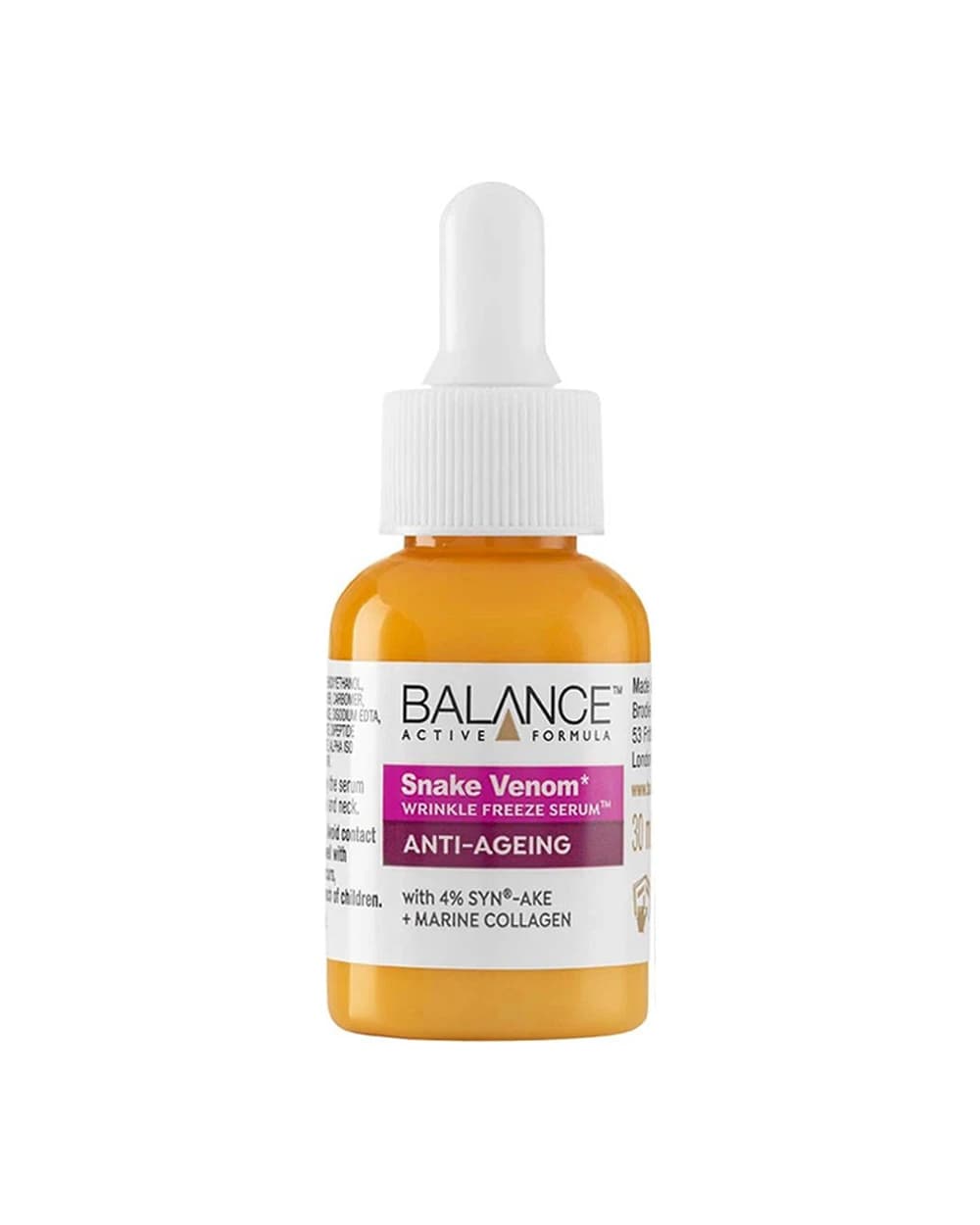 سرم ضد چروک سم مار و کلاژن دریایی بالانس 30ml