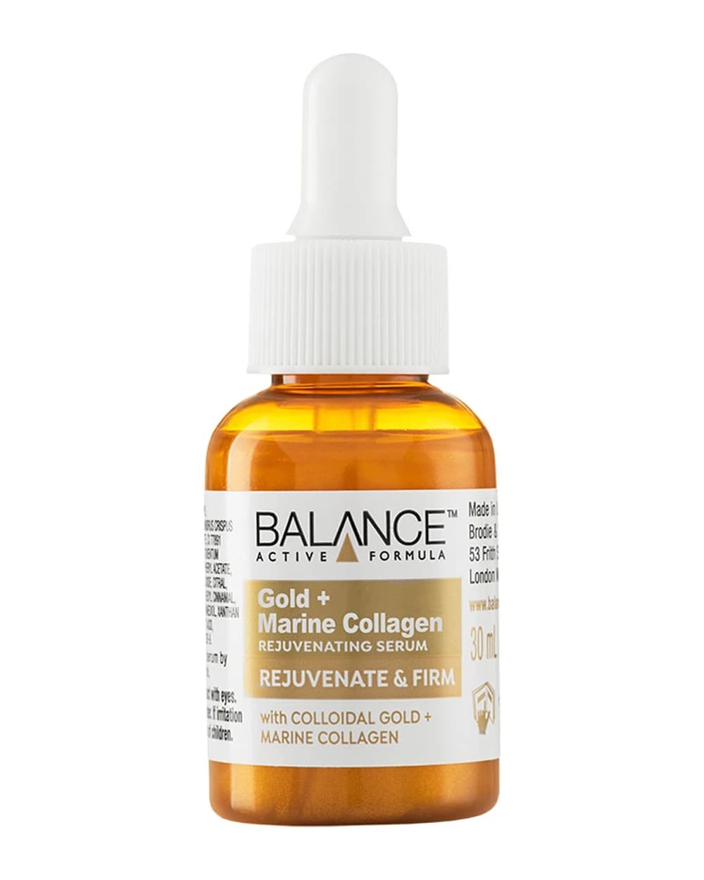 سرم جوانساز طلا و کلاژن دریایی بالانس 30ml