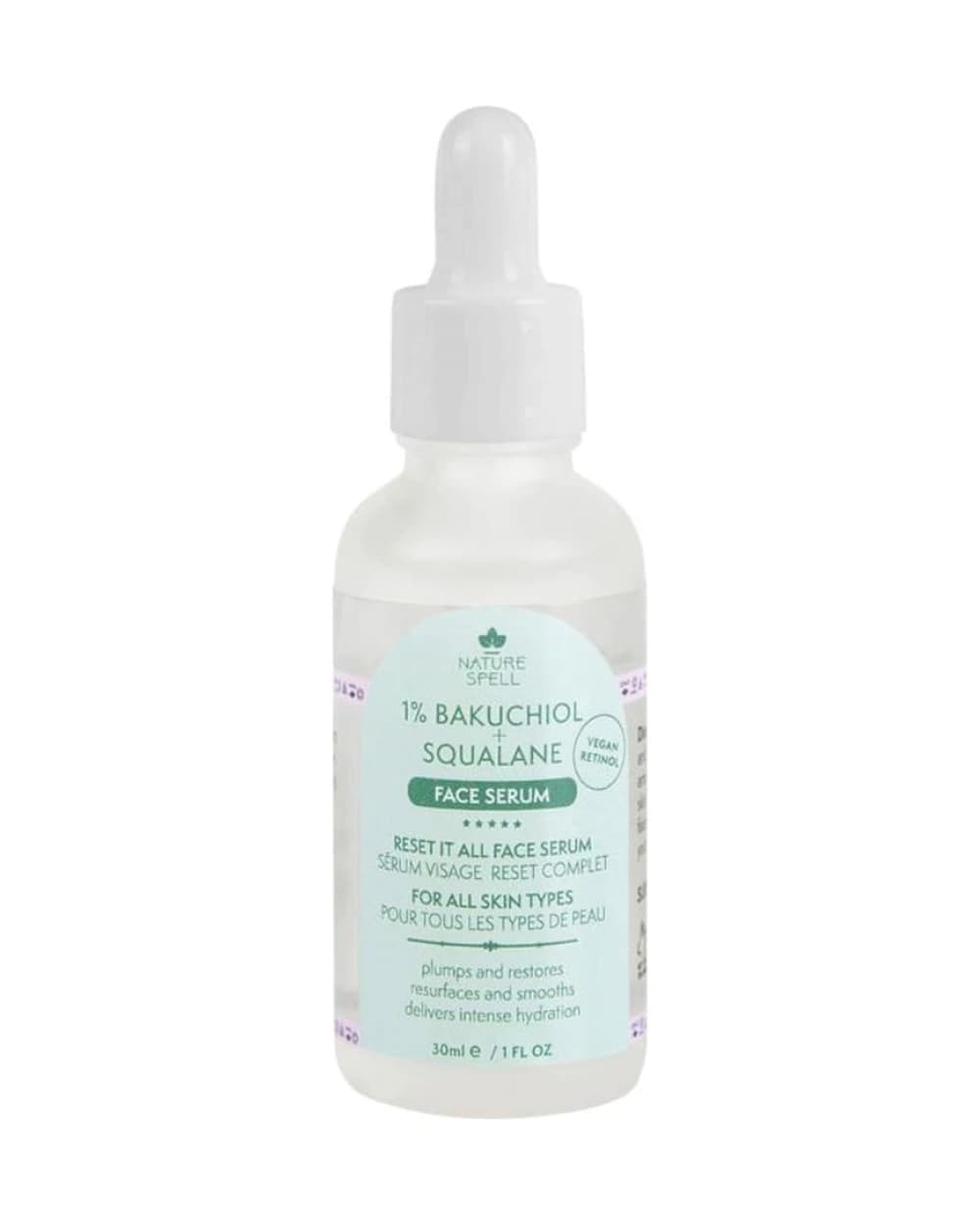 سرم ضد چروک Bakuchiol 1% نیچر اسپل 30ml