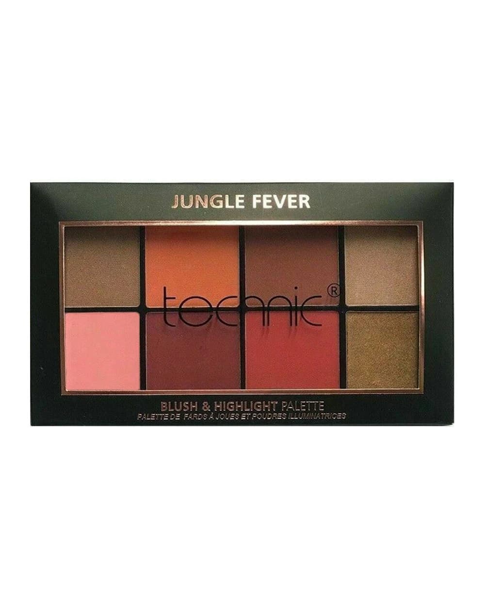 پالت رژ گونه و هایلایتر Jungle Fever تکنیک