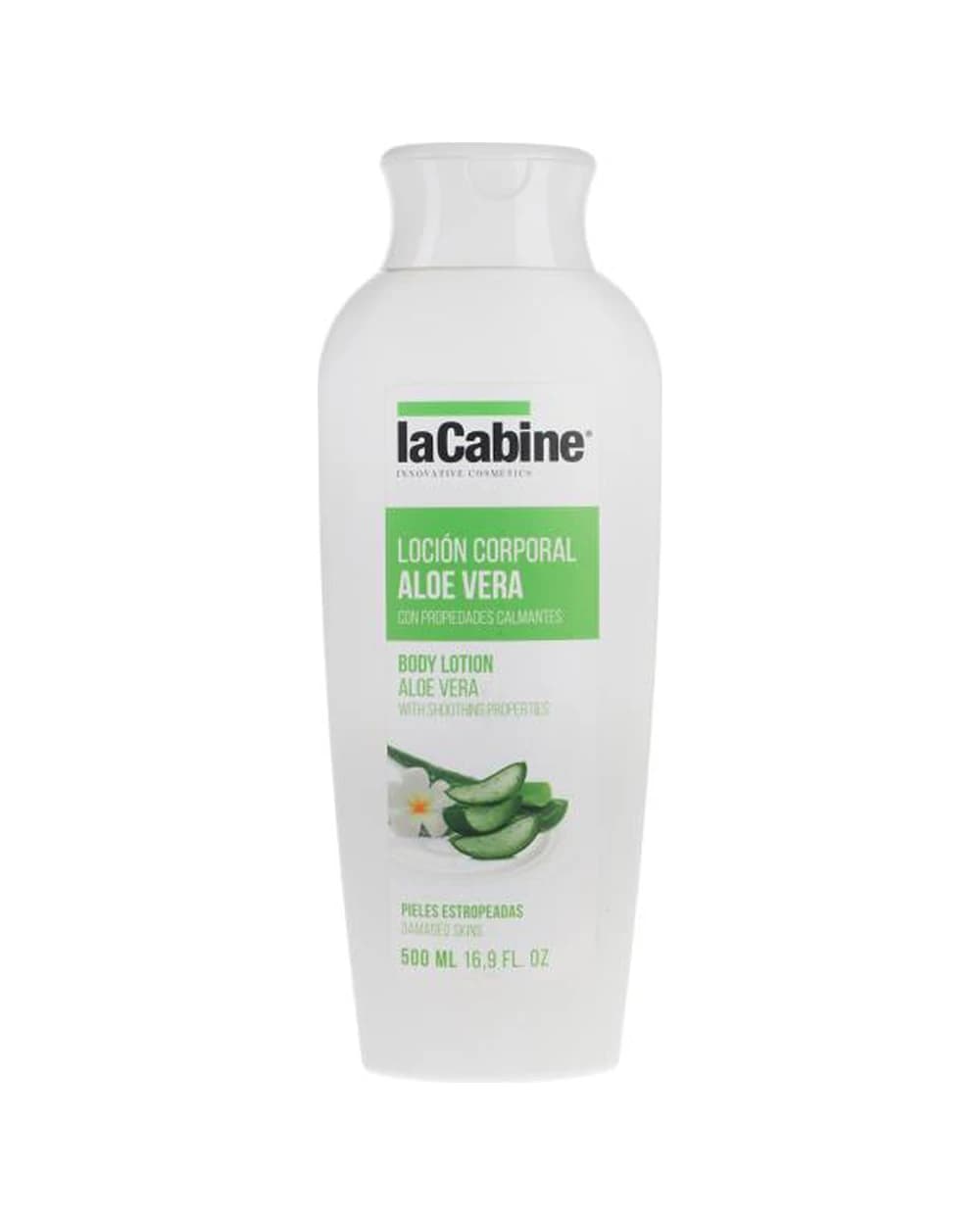 لوسیون بدن لاکابین مدل Aloe Vera حجم 500 میلی لیتر