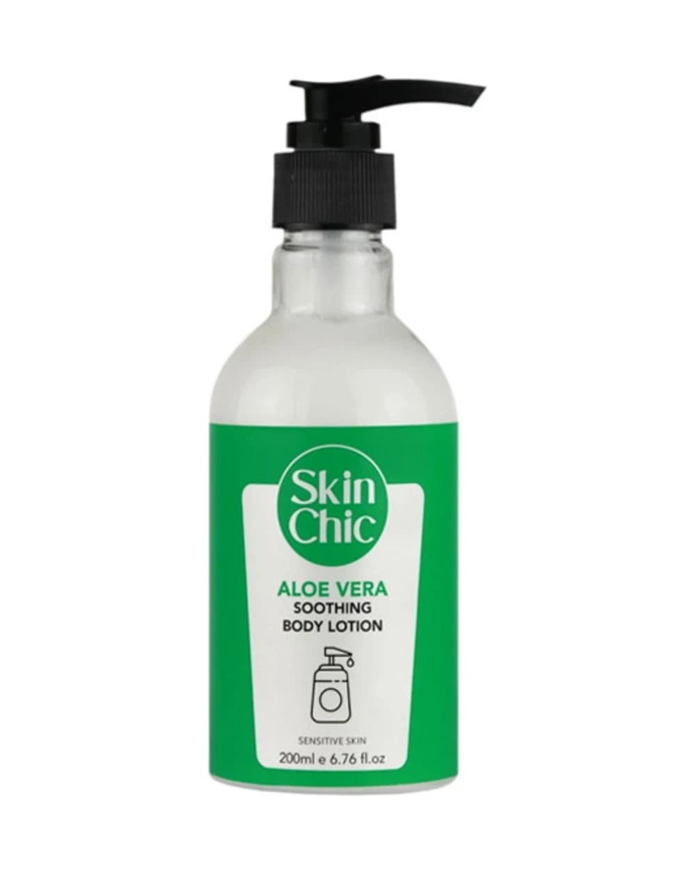 لوسیون بدن اسکین شیک آلوئه ورا 200ml
