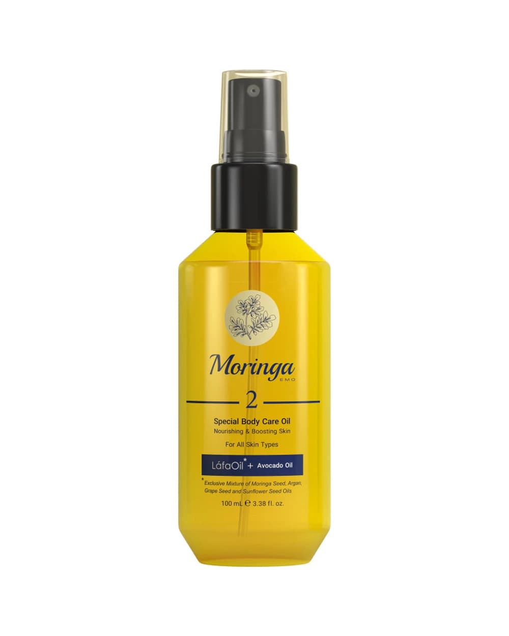 روغن مراقبت از بدن مدل 2 مورینگا امو 100ml