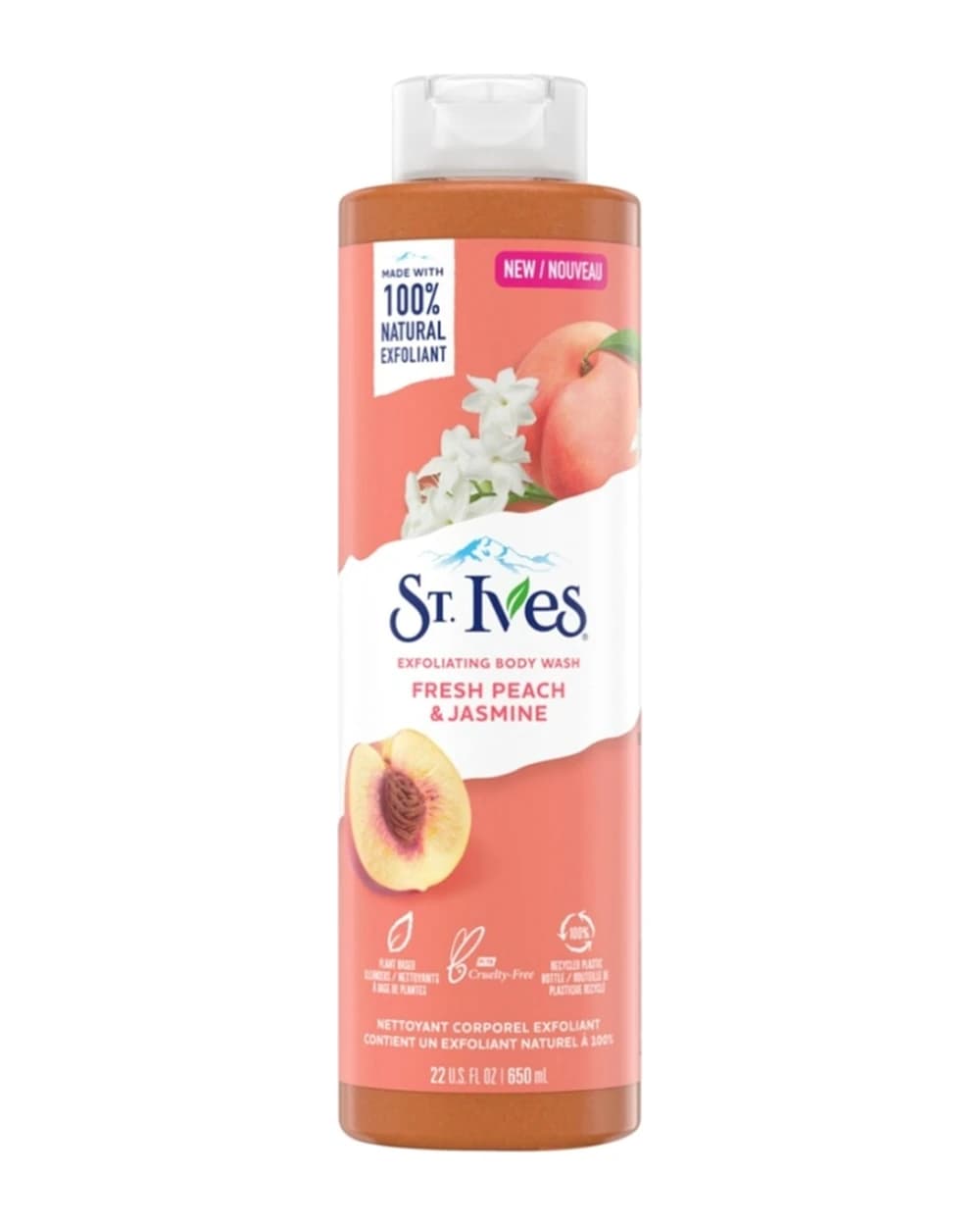 شامپو بدن هلو و گل یاس سینت ایوز 650ml