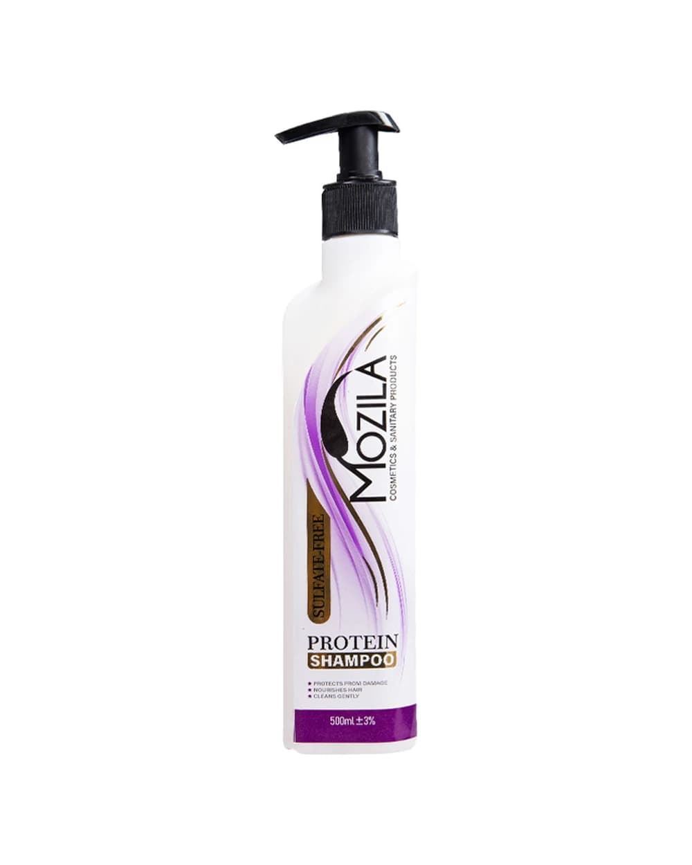 شامپو فاقد سولفات پروتئینه موزیلا 500ml
