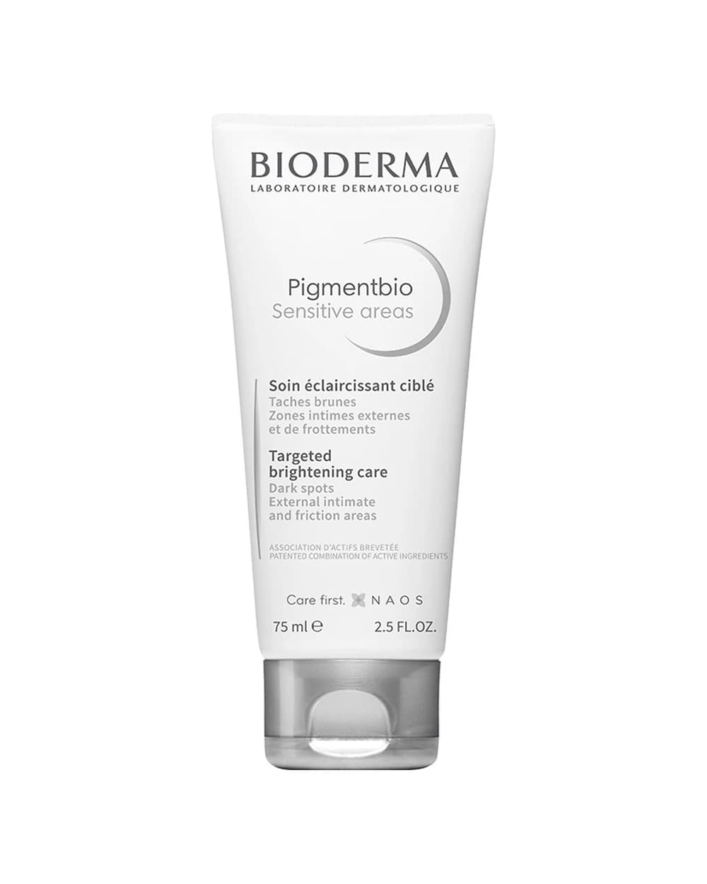 کرم روشن کننده مناطق حساس بدن Pigmentbio بایودرما 75ml