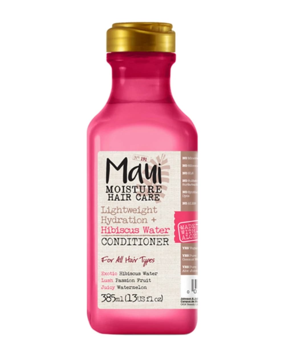 نرم کننده فاقد سولفات آبرسان Hibiscus Water مائویی 385ml