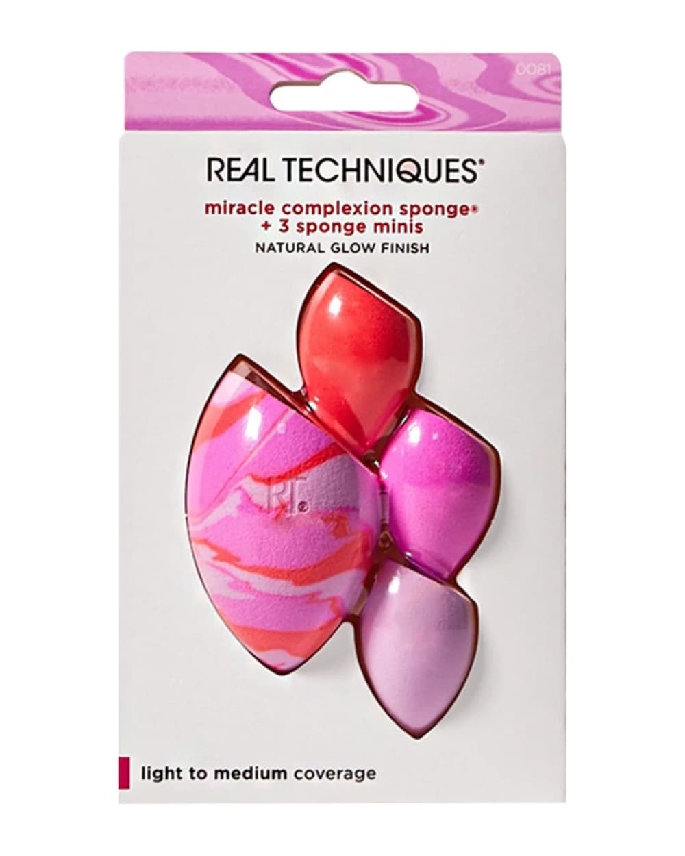 ست پد آرایشی ریل تکنیک 4 عددی Miracle Complexion
