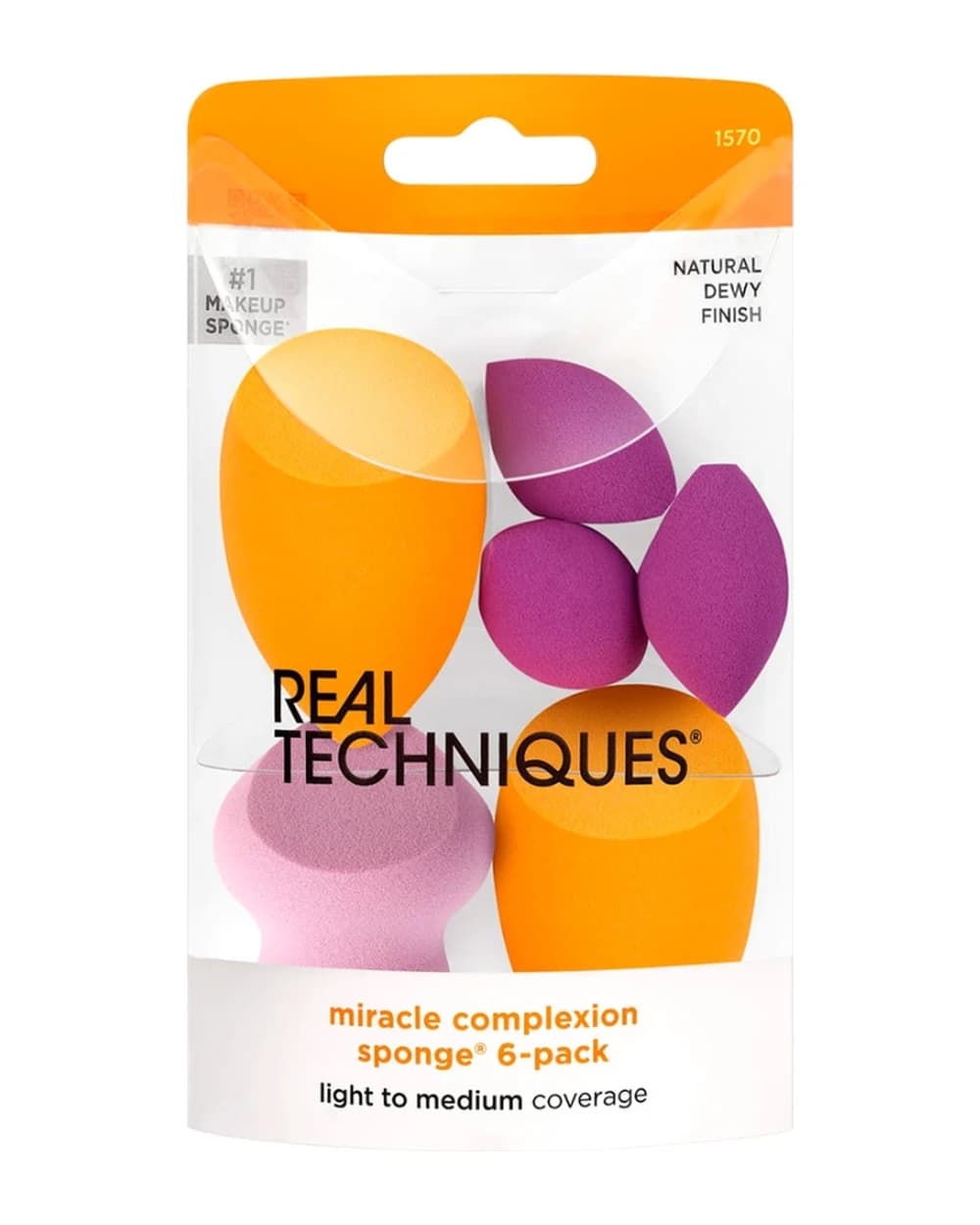 ست پد آرایشی ریل تکنیک 6 عددی Miracle