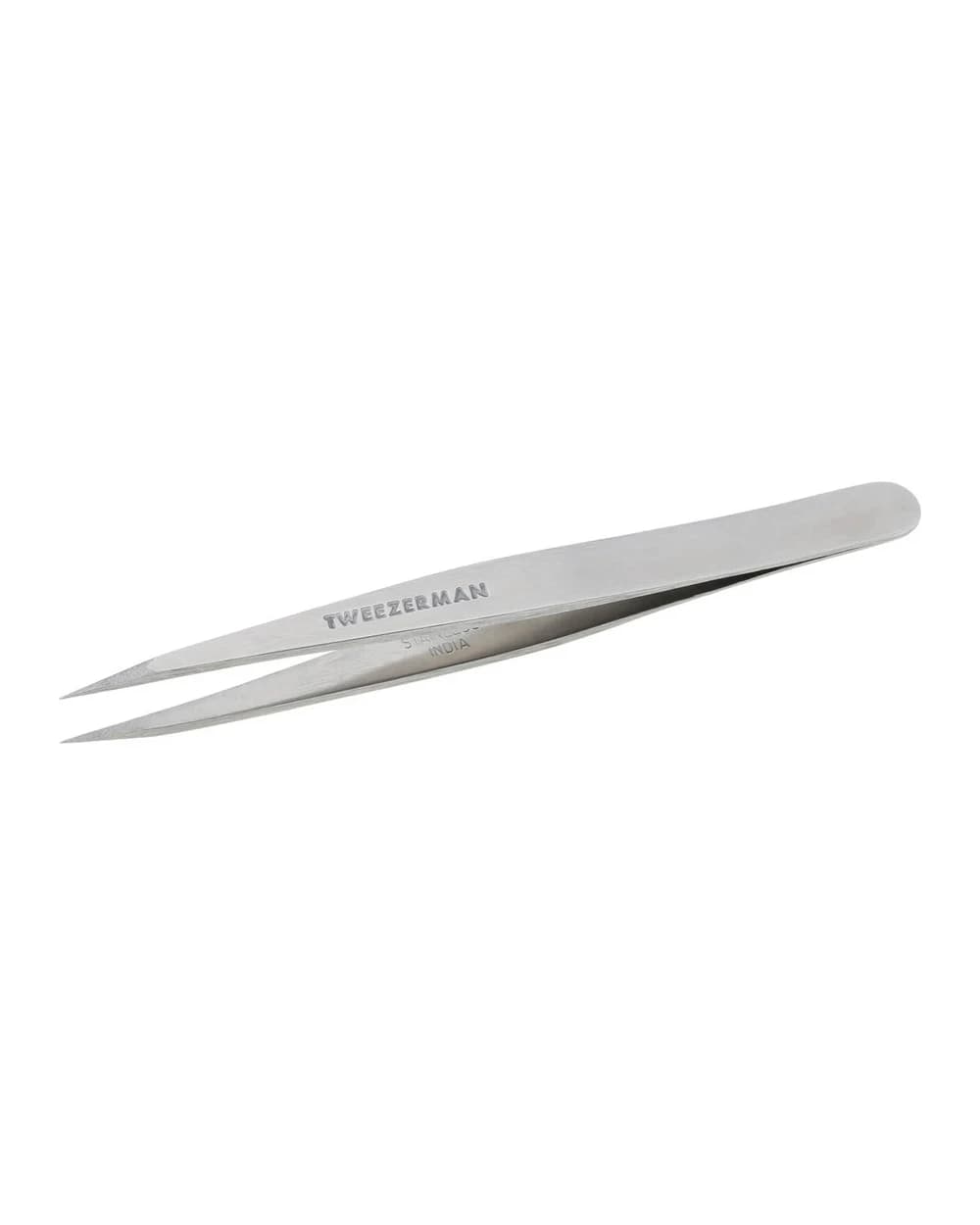 Tweezerman pinzette Deluxe Point 1240R-R - acciaio