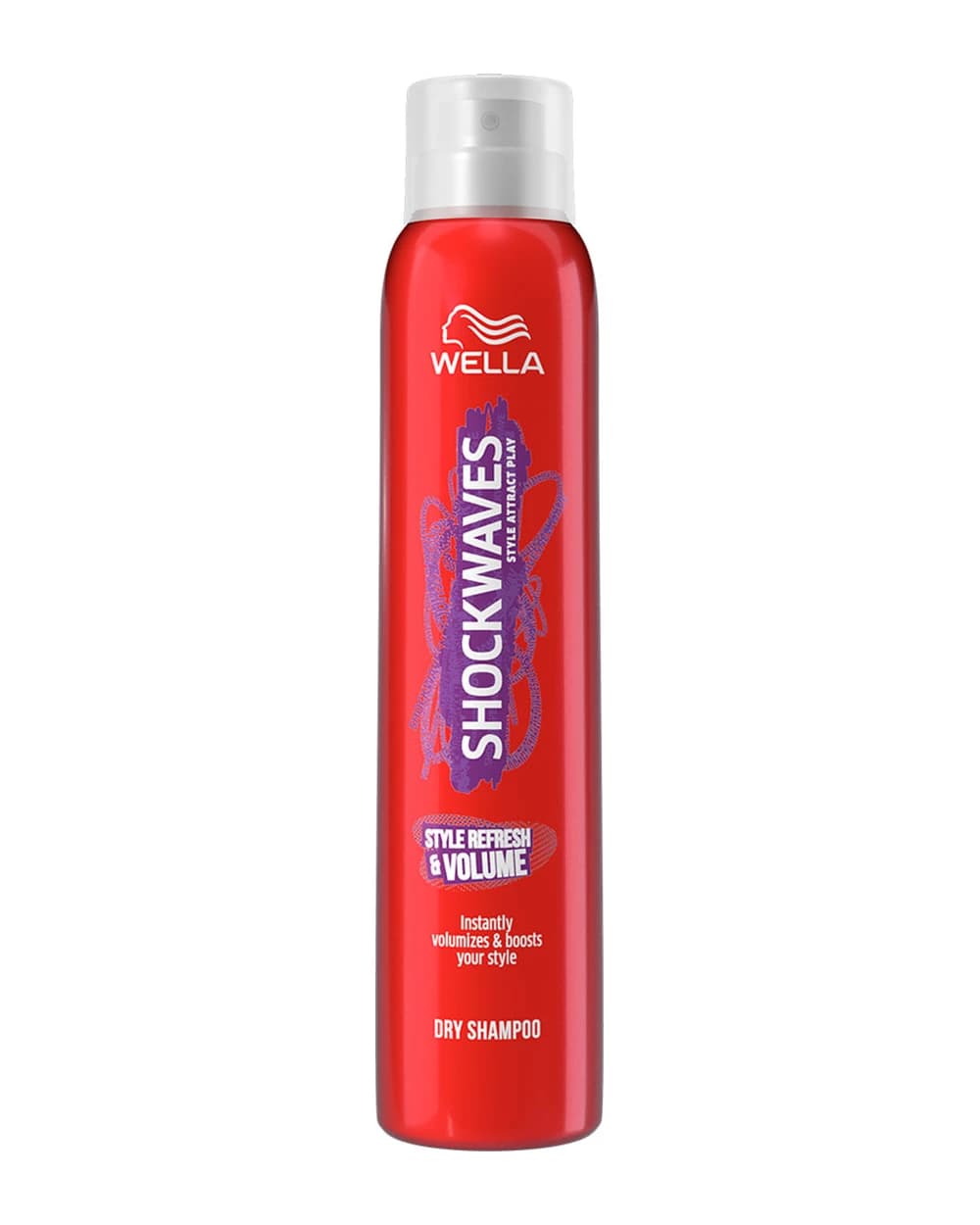 شامپو خشک حجم دهنده Shockwaves ولا 180ml