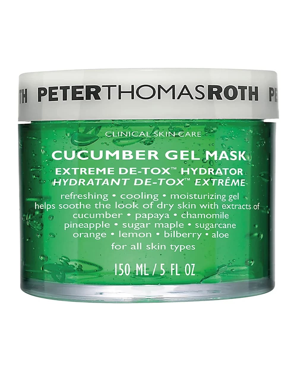 Peter Thomas Roth maschera gel al cetriolo 150 ml
