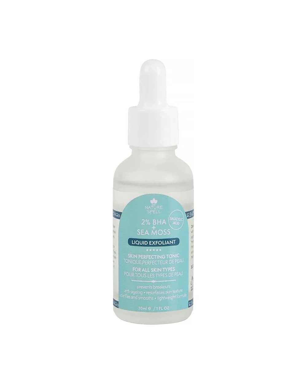 سرم لایه بردار BHA 2% و خزه دریایی نیچر اسپل 30ml