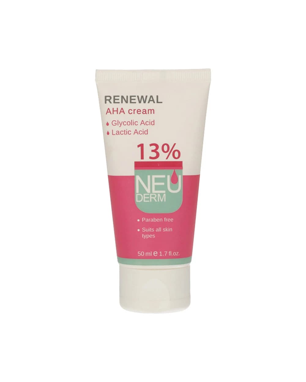کرم لایه بردار Renewal AHA 13% نئودرم 50ml