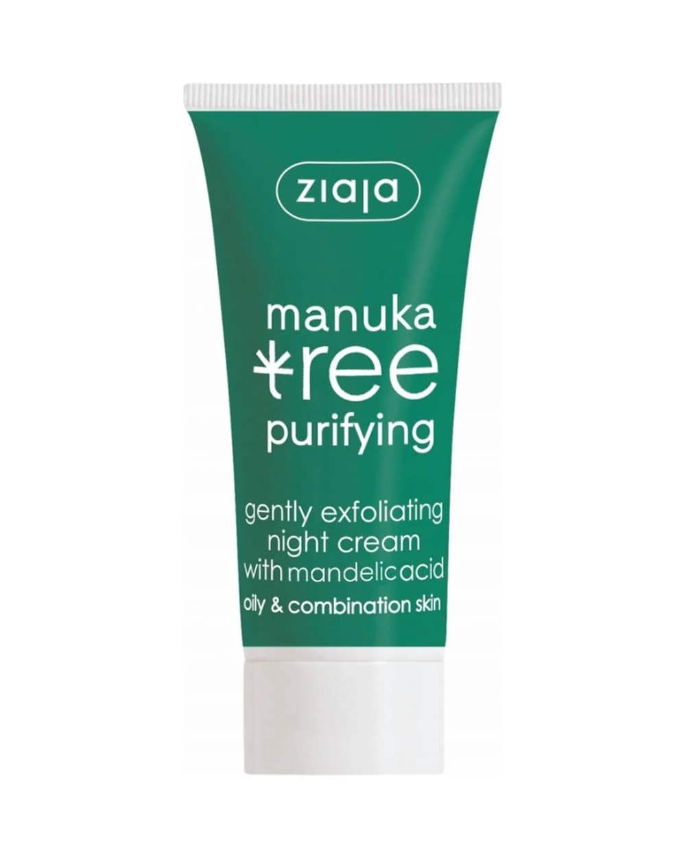 کرم شب لایه بردار پوست های چرب و مختلط Manuka Tree ژایا 50ml