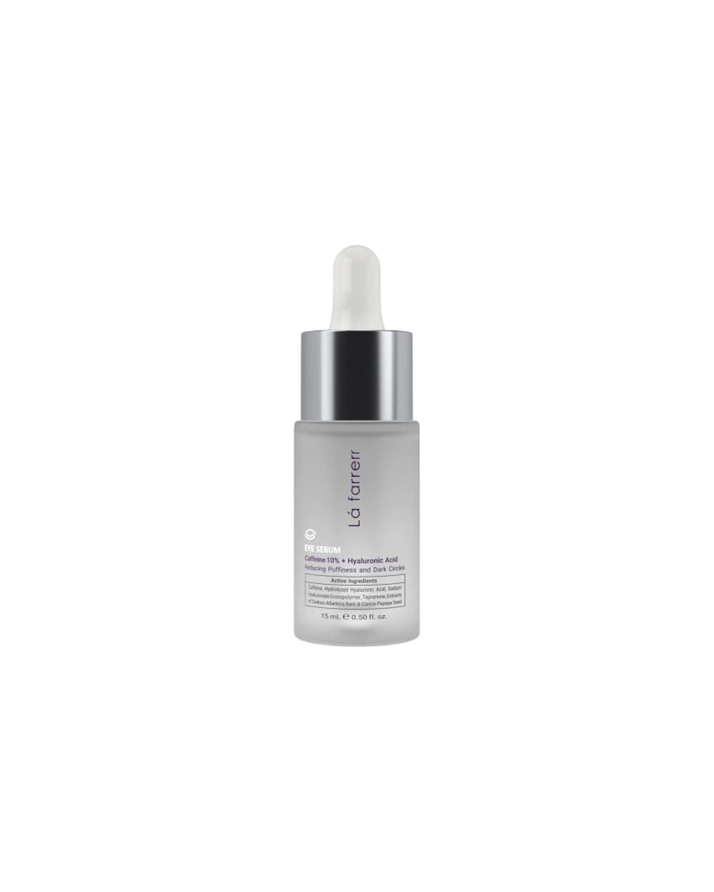 سرم دور چشم کافئین 10 درصد و هیالورونیک اسید لافارر 15ml