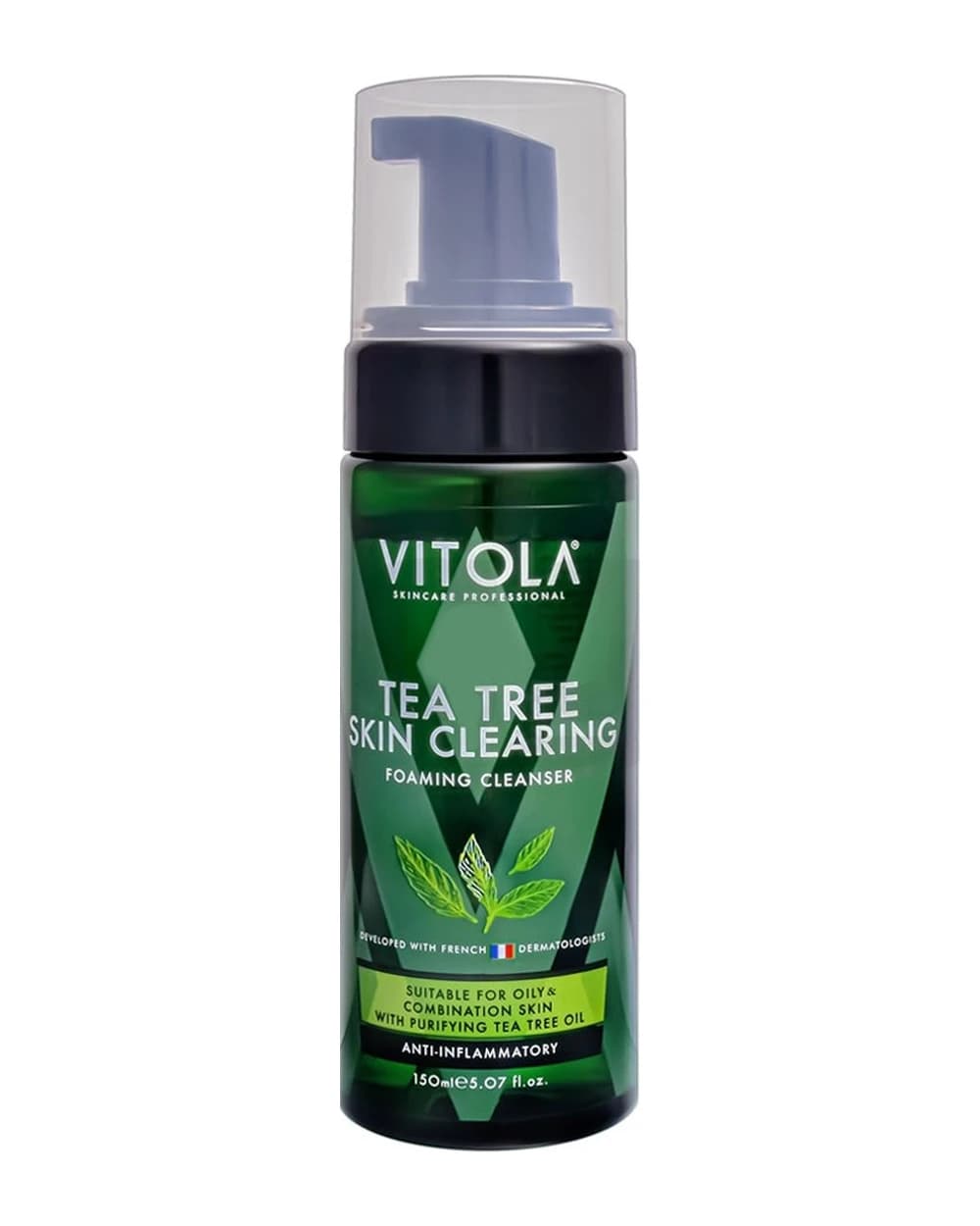 فوم شستشوی پوست چرب و مختلط Tea Tree ویتولا 150ml