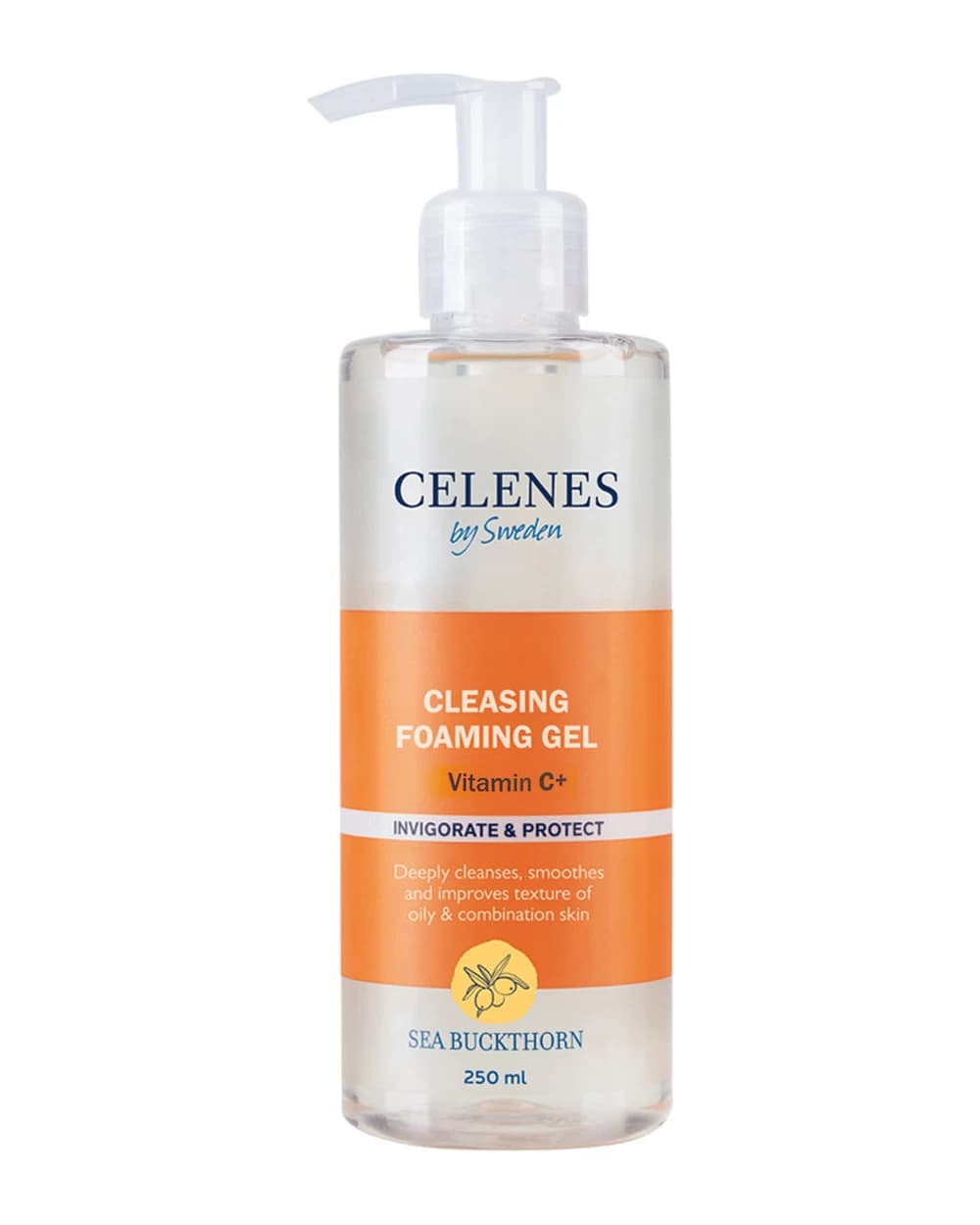 ژل شستشو پوست چرب و مختلط Invigorate & Protect سلنز 250ml
