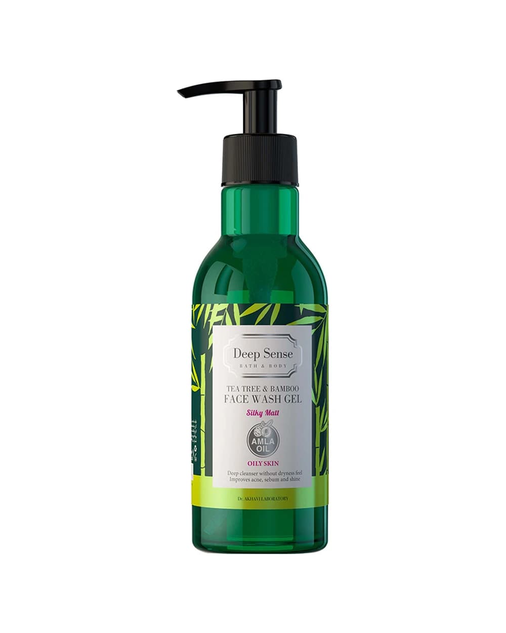 ژل شستشوی صورت پوست چرب درخت چای و بامبو دیپ سنس 250ml