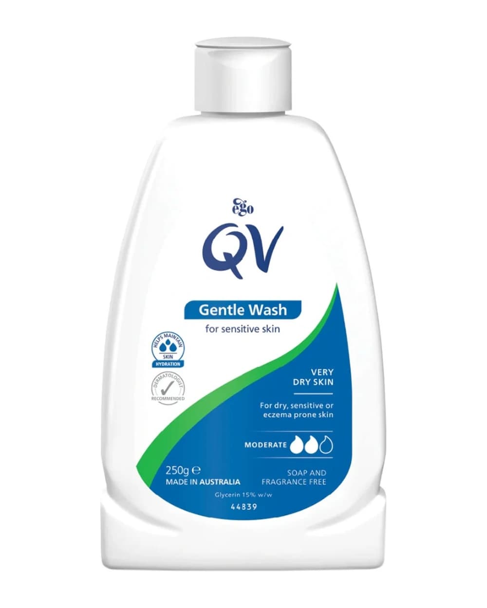 ژل شستشو پوست خشک و حساس کیووی Gentle Wash