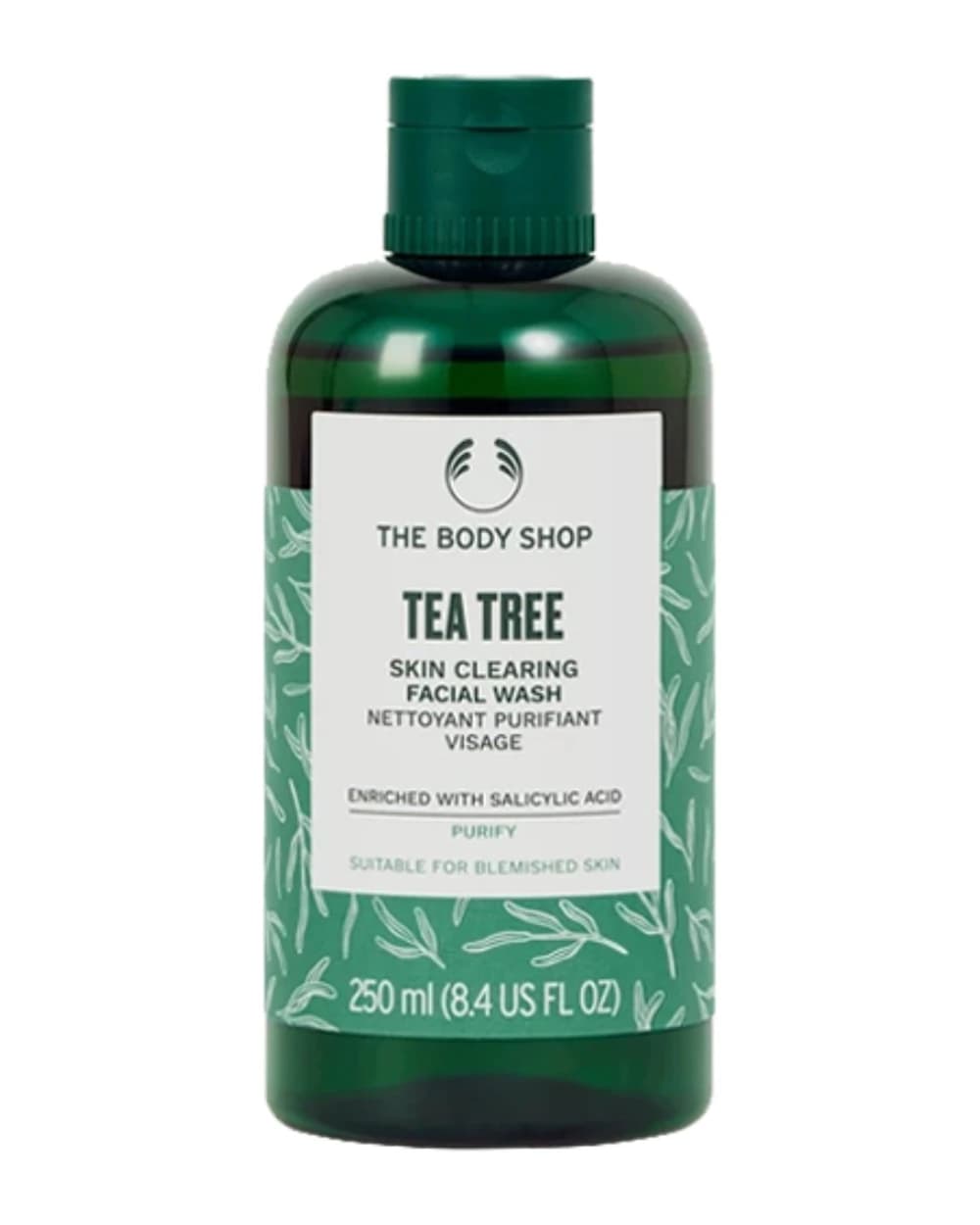 ژل شستشو پوست چرب Tea Tree بادی شاپ 250ml