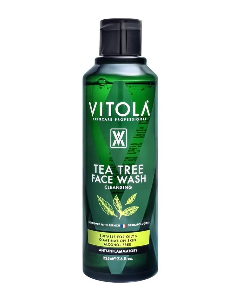 ژل شستشوی پوست چرب و مختلط Tea Tree ویتولا 225ml