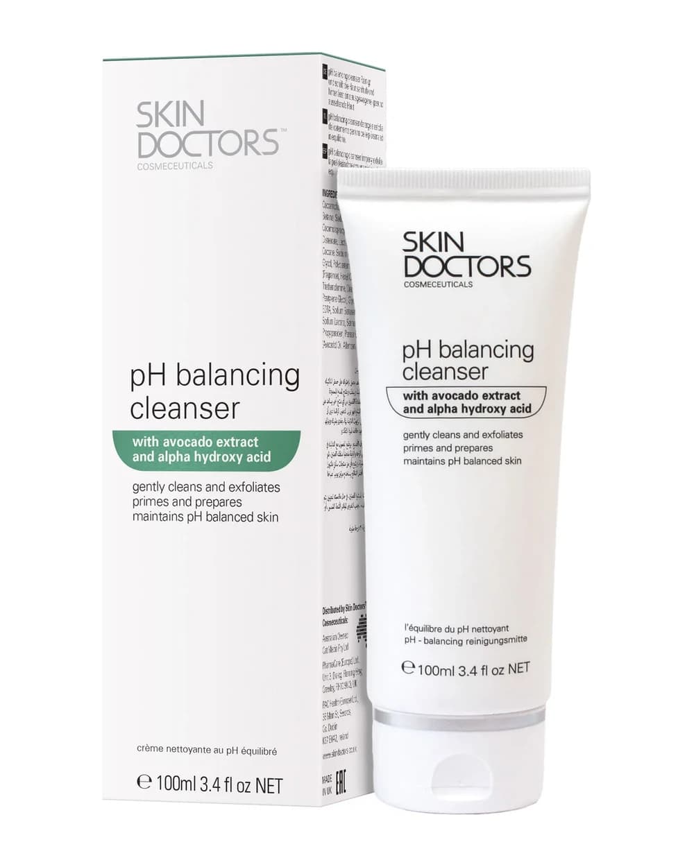 Skin Doctors detergente viso equilibrante del pH 100 ml