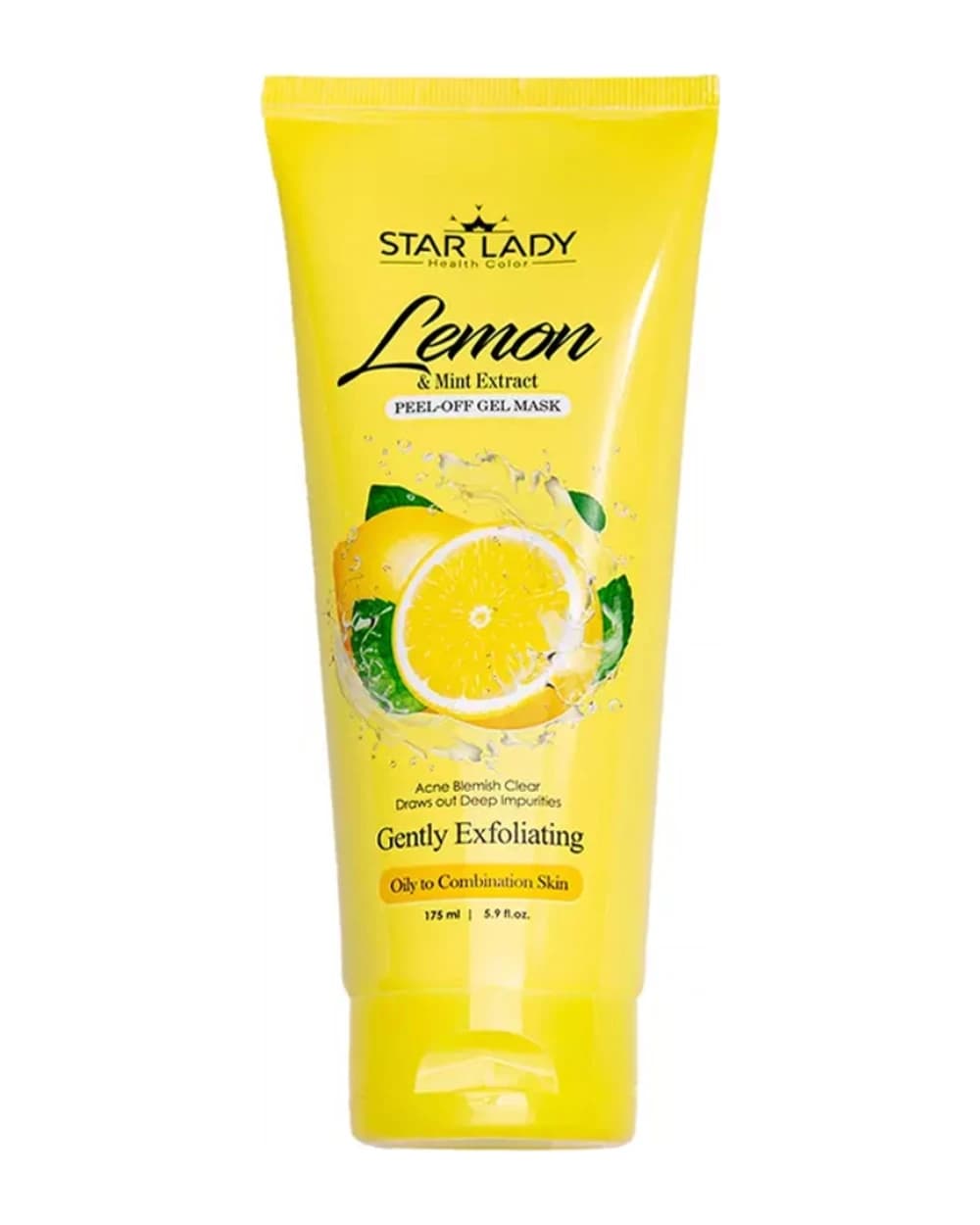 ژل ماسک پیل آف استار لیدی حاوی عصاره لیمو ونعنا 175ml